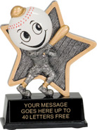 Baseball LittlePals Resin Trophy