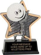 Golf LittlePals Resin Trophy