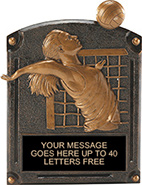Volleyball Female Legends of Fame Resin Trophy
