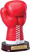 Extra-Large Boxing Glove Resin Trophy
