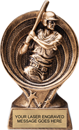 Baseball Saturn Resin Trophy