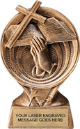 Religion Saturn Resin Trophy