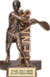 Tennis Billboard Resin Trophy - Female
