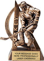 Hockey Ultra-Action Resin Trophy