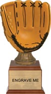 Baseball Full Size Resin Award - Color