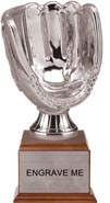 Baseball Full Size Resin Award - Silver