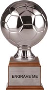 Soccer Full Size Resin Award - Silver
