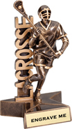 Lacrosse Billboard Resin Trophy - Male