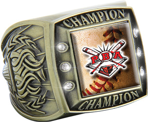 Custom Full Color Championship Ring- Gold