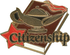 Star Student Award Pins- Citizenship