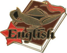 Star Student Award Pins- English
