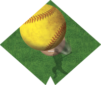 Softball- Aerial Diamond Insert