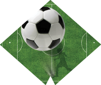 Soccer- Aerial Diamond Insert