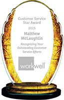 Scallop Oval Acrylic Award- Gold