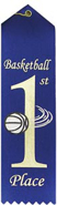 Basketball 1st Place Event Ribbon