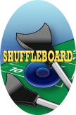 Shuffleboard Oval Insert