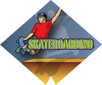 Skateboarding Diamond Insert
