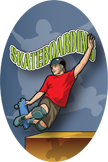 Skateboarding Oval Insert