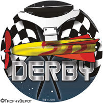 Space Derby- Rocket Insert