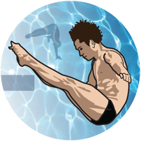 Swimming- Diving Male Insert