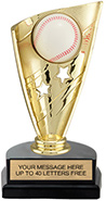 Baseball Banner Trophy with 3D Sport Ball