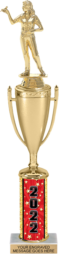 Comic Stars 2022 Column Cup Trophy - 15 inch
