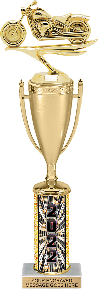 Cup Trophy with 2022 Comic Stars Column - 15 inch