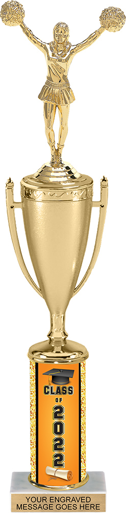 Column Cup Trophy for Class of 2022 - 15 inch