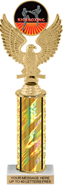 Eagle Color Insert Trophy w/ Column
