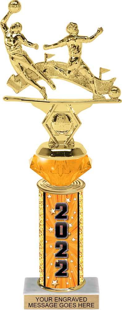 Diamond Riser Comic Stars Trophy for 2022 - 11 inch