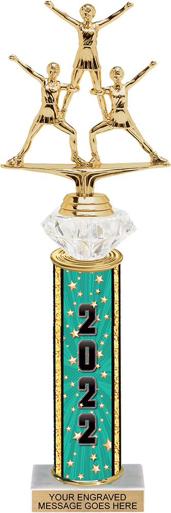 Diamond Riser 13 inch Comic Stars 2022 Column Trophy
