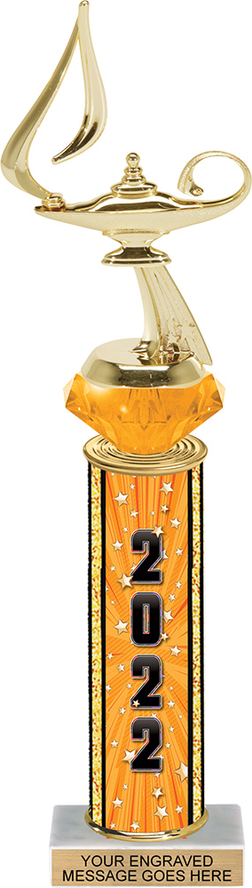 Diamond Riser Comic Stars Trophy for 2022 - 13 inch