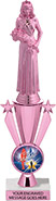 Pink Victory Star Insert Cup with Figurine
