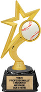 Baseball Gold Star Trophy