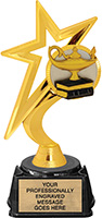 Knowledge Gold Star Trophy