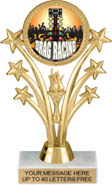 Shooting Stars Color Insert Trophy