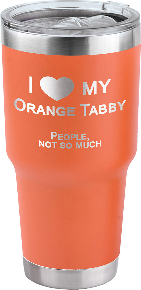 Tahoe© 30 oz Tumbler with Premium Lid - Orange