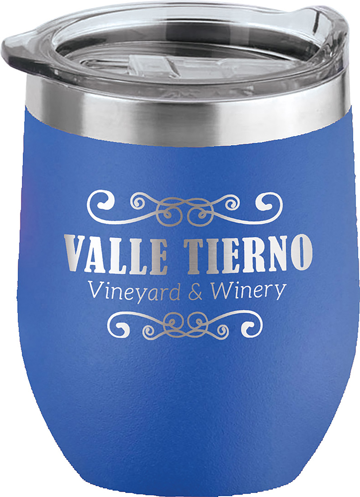 Tahoe© 16 oz Wine Tumbler with Premium Slide Lid - Royal Blue