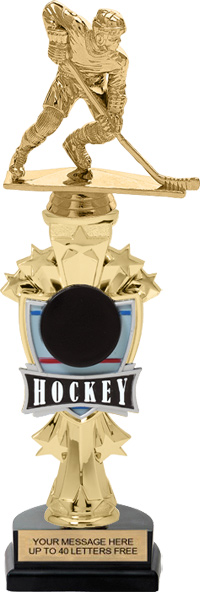 Hockey Shooting Star Sport Riser Trophy