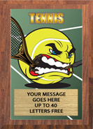 Tennis Full Color KRUNCH Plaque