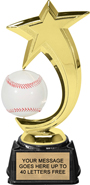 Baseball Spinstar Trophy