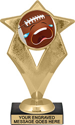 Victory Star Color Insert Trophy