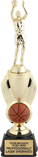 Basketball Male Victory Cup Riser Trophy