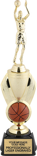 Basketball Female Victory Cup Riser Trophy