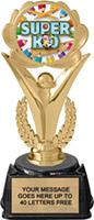 Victory Color Insert Trophy on Synthetic Regal Base