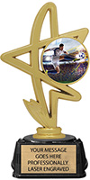 SwishStar Color Insert Trophy on Synthetic Regal Base