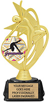 Dance Color Insert Trophy on Synthetic Regal Base
