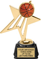 Basketball Star Fire Trophy