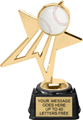 Baseball Star Fire Trophy