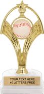 Baseball Swing N' Spin Trophy